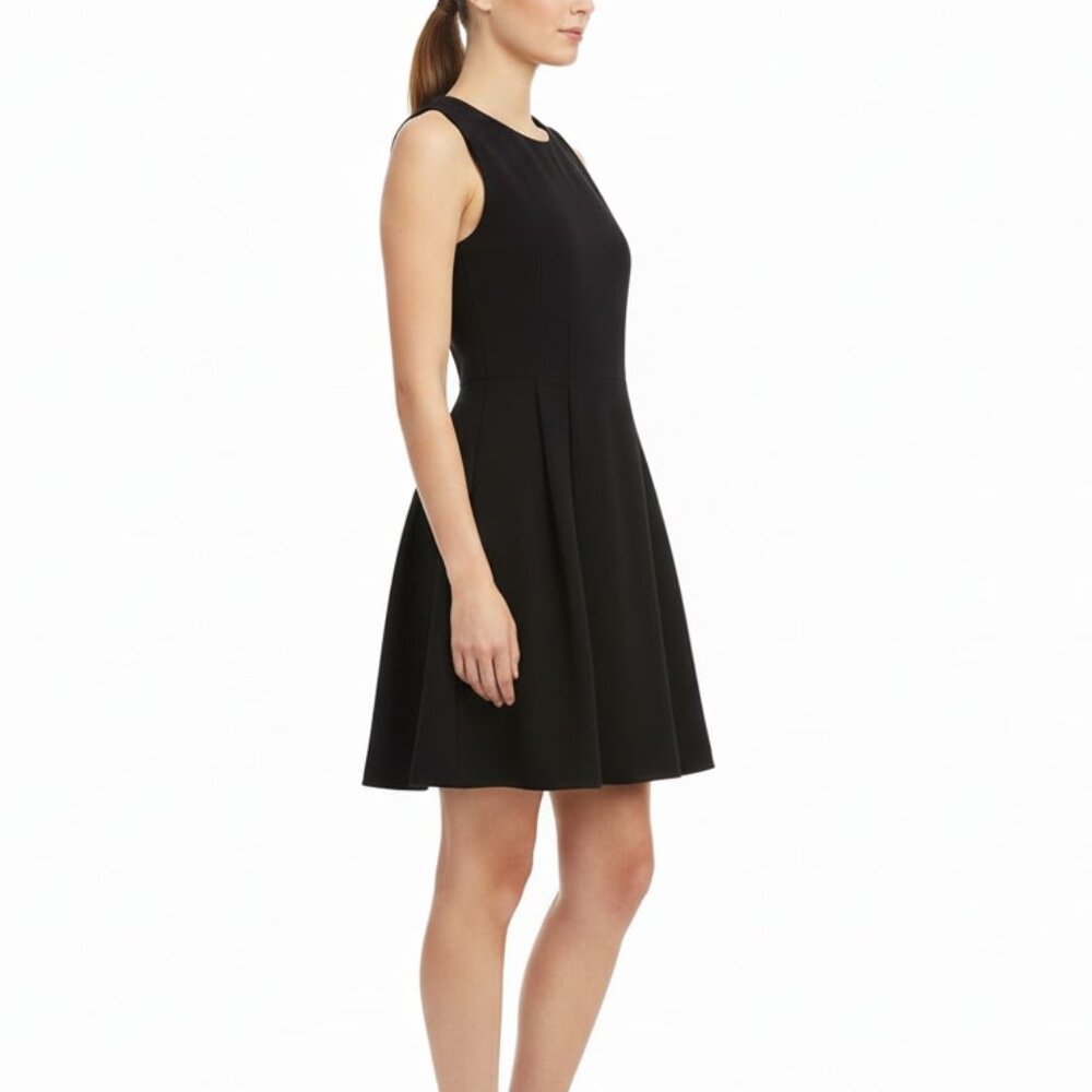 Dynamite Little Black Fit and Flair Dress - M